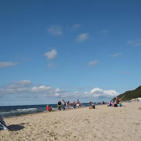 In By Sandy Beaches Mrzeżyno
